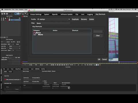 Keyboard Shortcut Customization