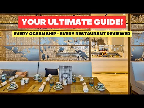 Viking Ocean Ultimate Dining Guide - Relevant to ALL Viking Ocean Ships