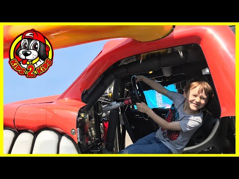 MONSTER TRUCKS PLAY AT THE PARK 🛝 Monster Jam PIT PARTY Compilation (At Thunder Alley & Ford Field)