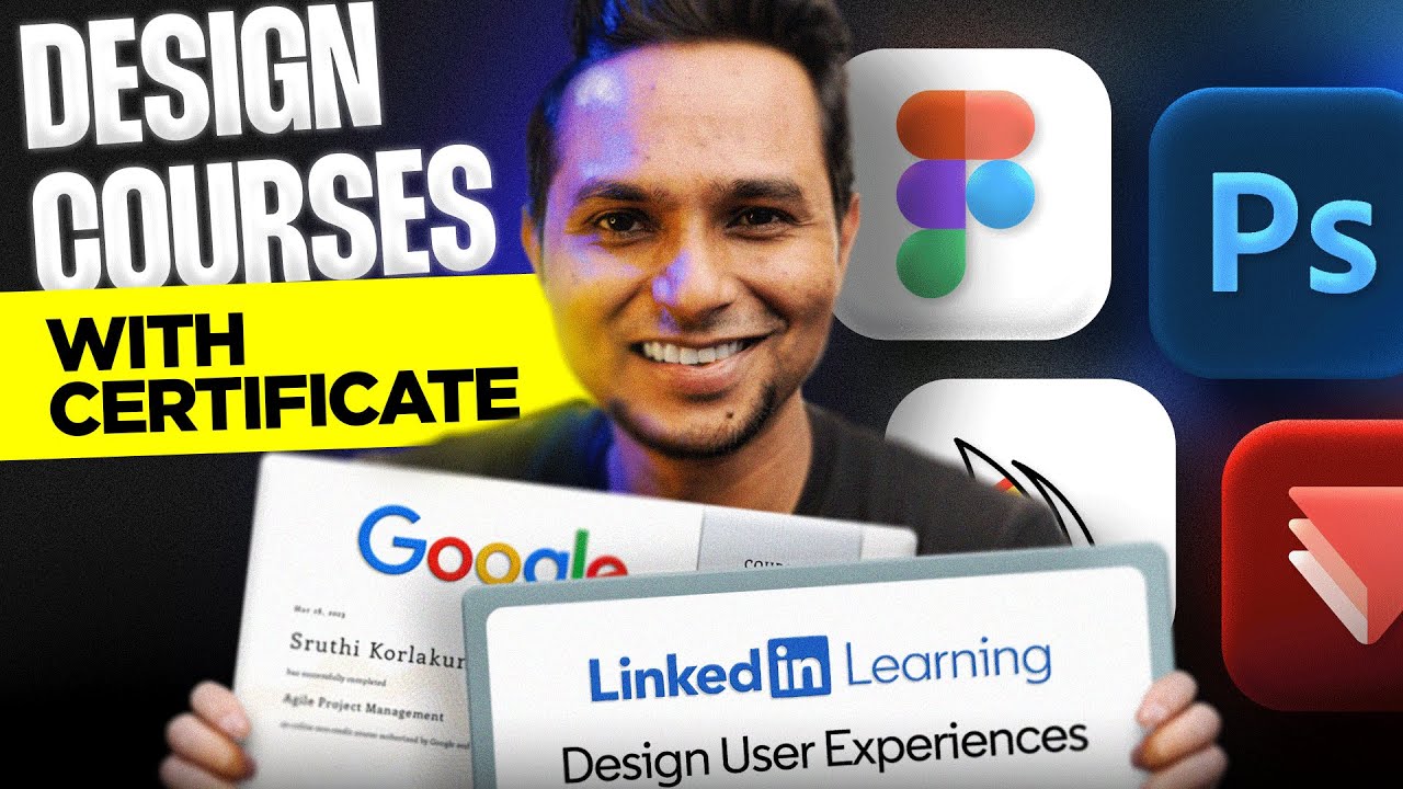 BEST UI/UX Design Courses For Beginners (w/ Certificates) [2025] | Saptarshi Prakash