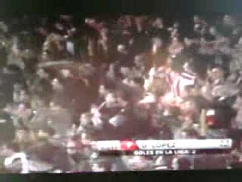 gol de falta de David Lopez athletic - spañol