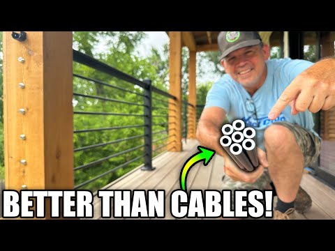 Is This the BEST Deck Railing System? Zero Maintenance, Super Durable & DIY Friendly!!