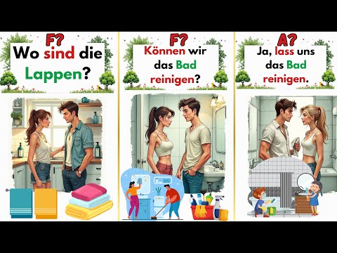 Learn German quickly 🇩🇪📚: 140 questions and answers for everyday life 🗣️💬