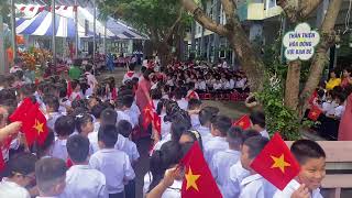 Các Bé Lớp 1 rất háo hức, dậy sớm lên Trường Khai Giảng năm học mới #school #khaigiang #kids