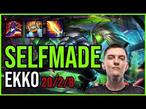 SELFMADE - EKKO vs. OLAF Jungle | EUW GRANDMASTER | PATCH 10.25