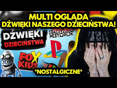 MULTI ogląda DŹWIĘKI NASZEGO DZIECIŃSTWA! *mega nostalgiczne*