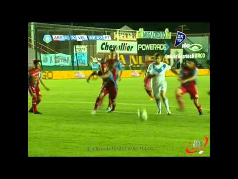 GOL DE PRATTO - ARSENAL 1 VELEZ 5 - FECHA 13 (03 11 2012)