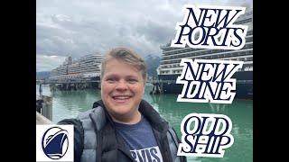 I took a cruise to New ports, on a New line, on an Old ship....How was it?