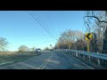 Driving A Country Road In Johnson City TN