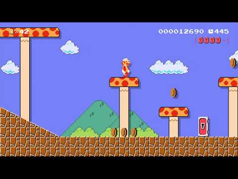 World 1-1 Mushroom Meadows by 3rd Bunny - Super Mario Maker 2 - No Commentary 1ca