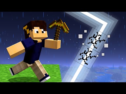Consigo QUEBRAR QUALQUER BLOCO no Minecraft!
