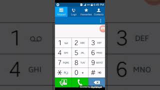 How to set a devert number another phone number with a code