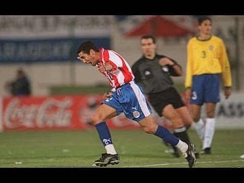 Paraguay 2 Brasil 1-  Eliminatorias Corea Japón 2002- ABC TV  Fútbol Inolvidable