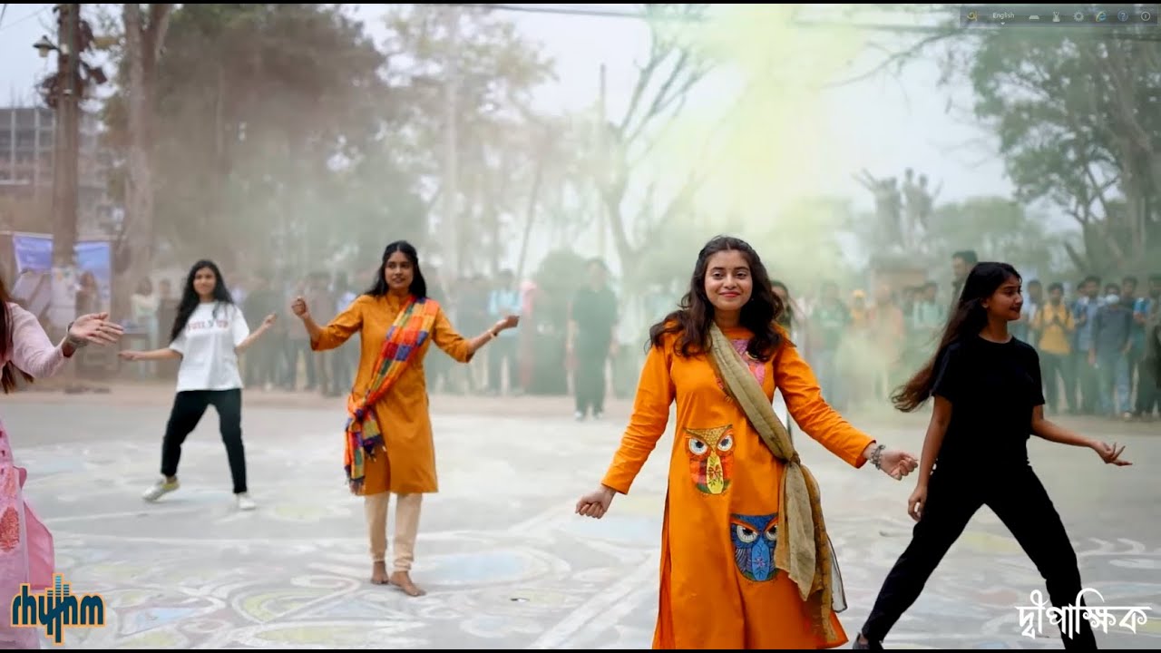 Flashmob of Dance Fest S5। Rhythm Khulna University by Dipakkhik