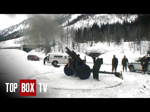 Artillery Triggered Avalanches! - Angry Planet 108 - Avalanches