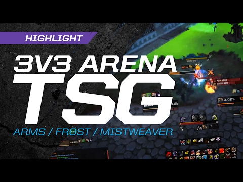 Stastro PVP - World of Warcraft 3v3 Rated Arena - TSG with McChilly and Igotyohealz