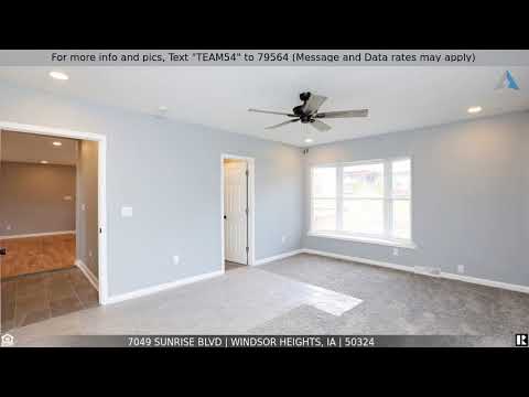 Priced at $284,900 - 7049 Sunrise Blvd, Windsor Heights, IA 50324