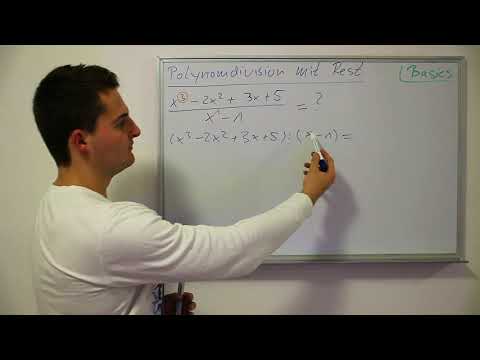 Polynomdivision mit Rest hurtig erklärt | Basics