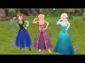 Frozen Anna Elsa And Rapunzel Disney Princess Dance Nursery Rhymes Old MacDonald
