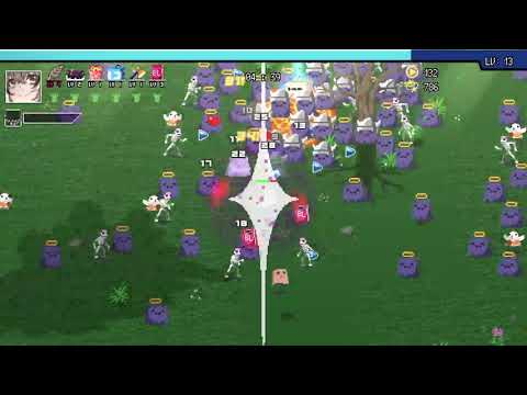 [ HoloCure ]  | Nanashi Mumei Game Play  Endless Mode