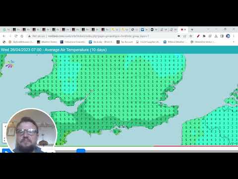 SE ENGLAND WEATHER FORECAST - 25/04/2023 - DRY !