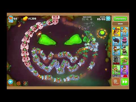 BTD6 race "Carvin Out Some Bloons" 1:44.48