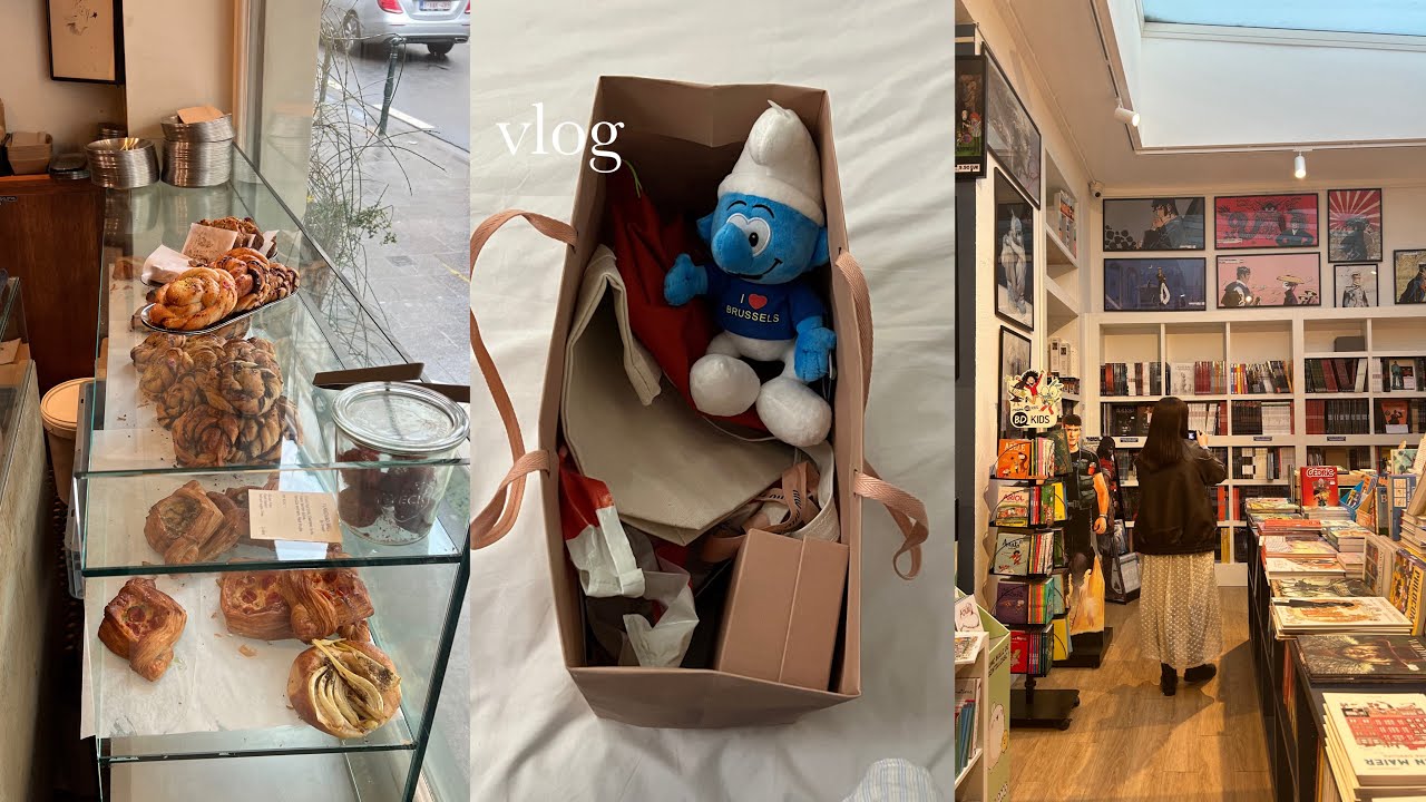 【ヨーロッパ旅行】ブリュッセルからパリへの旅vlog🇫🇷🇧🇪part2