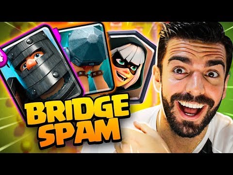 USEI O NOVO DECK DE SPAM NO CLASH ROYALE!