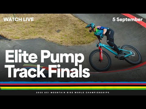 LIVE - Women and Men Elite Pump Track Finals | 2025 UCI Mountain Bike World Championships