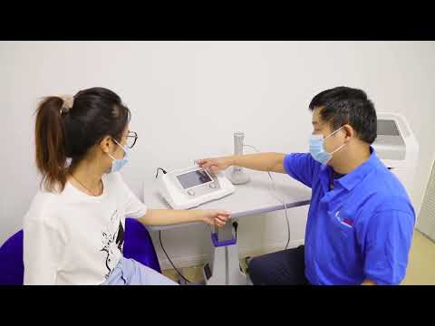 Smart-Wave BS-SWT2X rESWT Radial Shockwave Therapy Device Introduction for pain relief