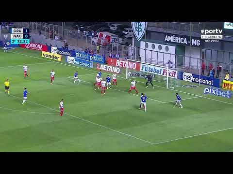 Gol de Eduardo Brok: Cruzeiro 2x0 Náutico