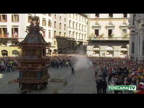 2017-04-17 FIRENZE - PASQUA_ SCOPPIO CARRO, VOLO PERFETTO 'COLOMBINA'