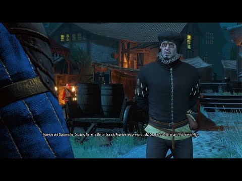 Rare tax collector encounter in The Witcher 3 (PS5, patch 4.02)
