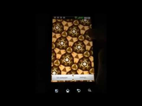 Free Flashy Kaleidoscope LWP Video