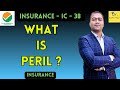 What is peril ? | Meaning Of Peril in Insurance | Dr. Sahil Roy