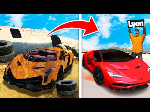 RIPARO LE SUPER AUTO PIÙ RICCHE DI GTA5 DISTRUTTE!!