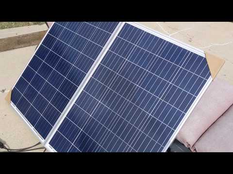 YouTube video about: Can a 300 watt solar panel run a refrigerator?