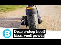 Deze elektrische step gaat als een malle!