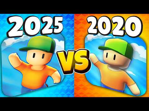 2025 Stumble Guys VS 2020 Stumble Guys