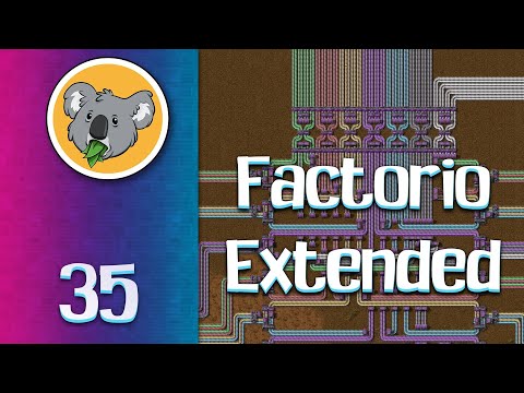 Factorio Extended Megabase #35 - Modded Factorio Gameplay