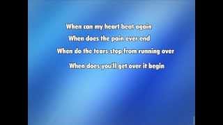 When can I see you again-Babyface lyrics on screen