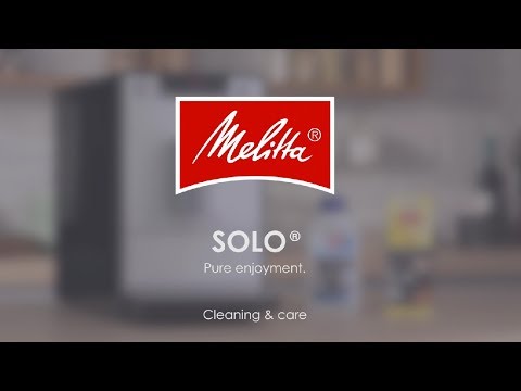 MELITTA automatinis kavos aparatas E950-101 solo, juoda-sidabro spalva video