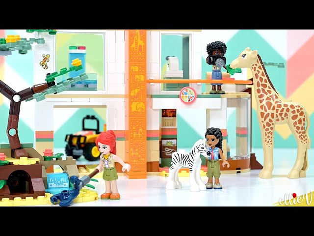 Vídeo relacionado con LEGO 41717 Friends Rescate de la Fauna Salvaje de Mía, Juguete con Animales Cebra y Jirafa, Mini Muñecas y Coche, Regalos Navideños y Papá Noel