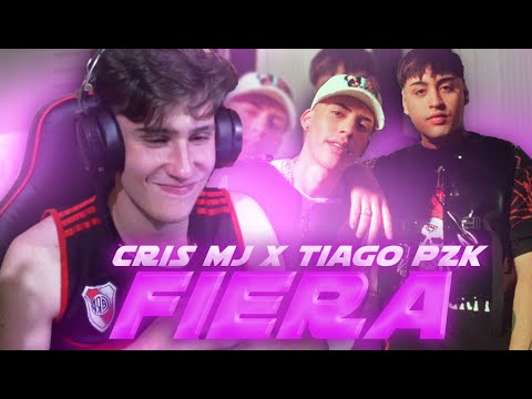 REACCIONO A FIERA - CRIS MJ x TIAGO PZK [Official Music Video] | @TiagoPZK @cris_emejota LOCURAA 💖😱