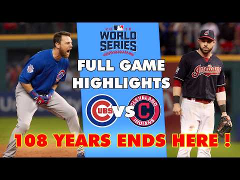 The Game That Ended 108 Years of Curses: Chicago Cubs' Historic Triumph!