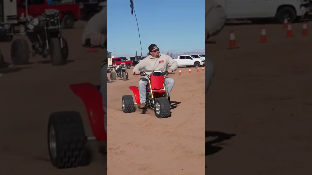 Gavin Shreds on the 186 Grom swapped Loko at the annual Glamis Atc70 Invasion 🤙🔥💨🏁 #atc70 #glamis