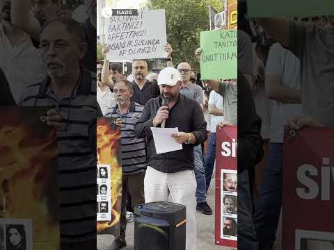 Dersim'de Sivas Katliamı'nda yaşamını yitirenler anıldı: Unutmadık, unutturmayacağız!