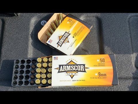 Armscor Ammo Review - 9mm \u0026 300 Blackout.  Is CHEAP ammo any good?