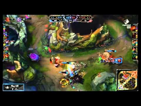 SKT Bang Insane Lucian Mechanics Highlights