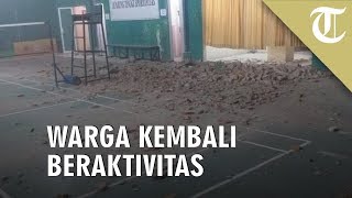 Warga Desa Sumur Mulai Beraktivitas Normal